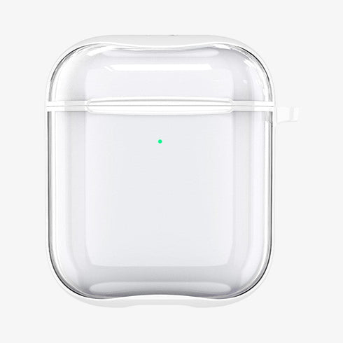 ACS05481 - Apple AirPods Pro 2 Case Ultra Hybrid in crystal clear showing the front